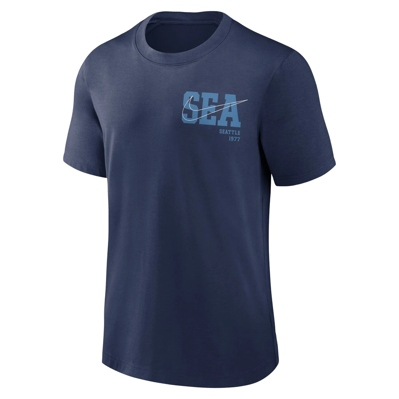 Men's Seattle Mariners Nike Navy Statement Game Over T-Shirt - Image 2