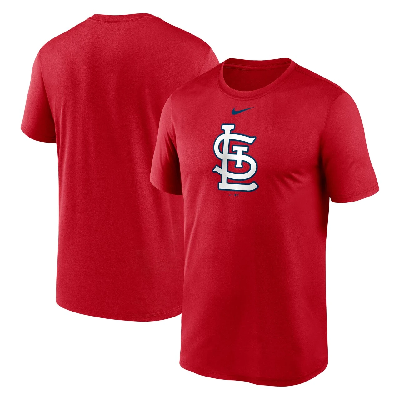 Men's St. Louis Cardinals Nike Red New Legend Logo T-Shirt