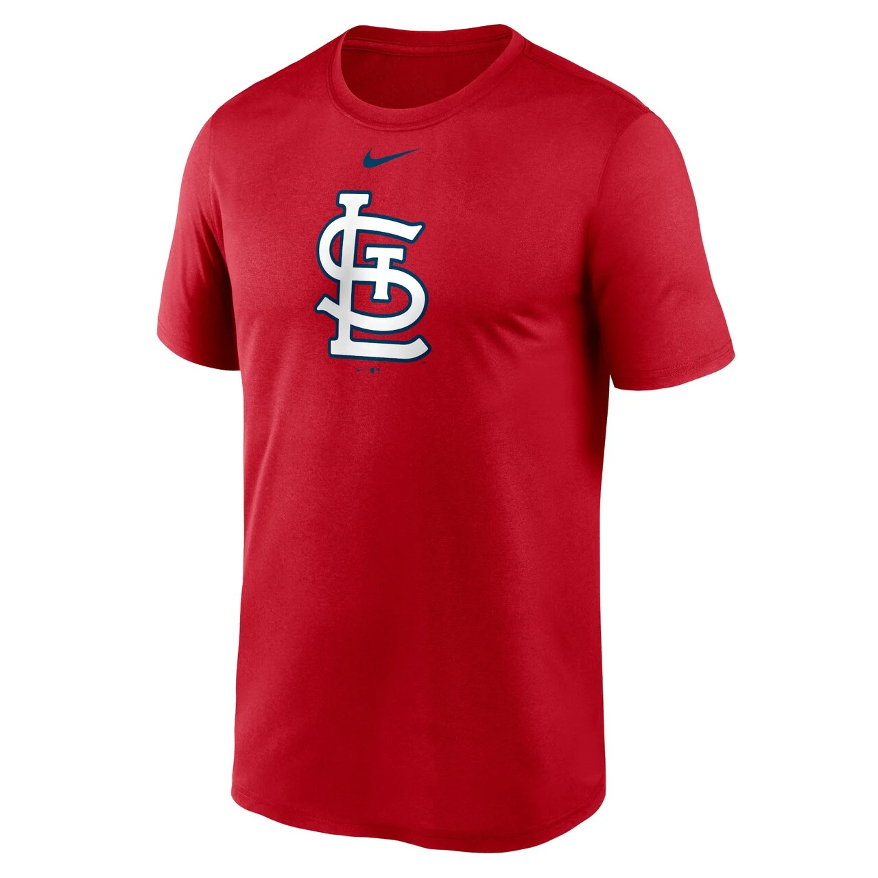 Men's St. Louis Cardinals Nike Red New Legend Logo T-Shirt - Image 2