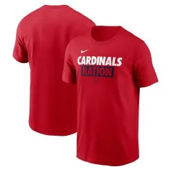 Men's St. Louis Cardinals Nike Red Rally Rule T-Shirt