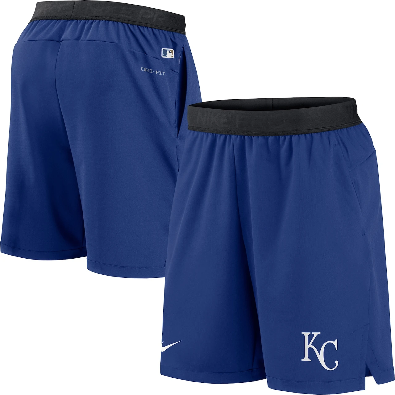 Men's Kansas City Royals Nike Royal Authentic Collection Flex Vent Max Performance Shorts