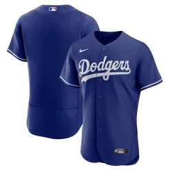 Men's Los Angeles Dodgers Nike Royal Alternate Authentic Team Jersey
