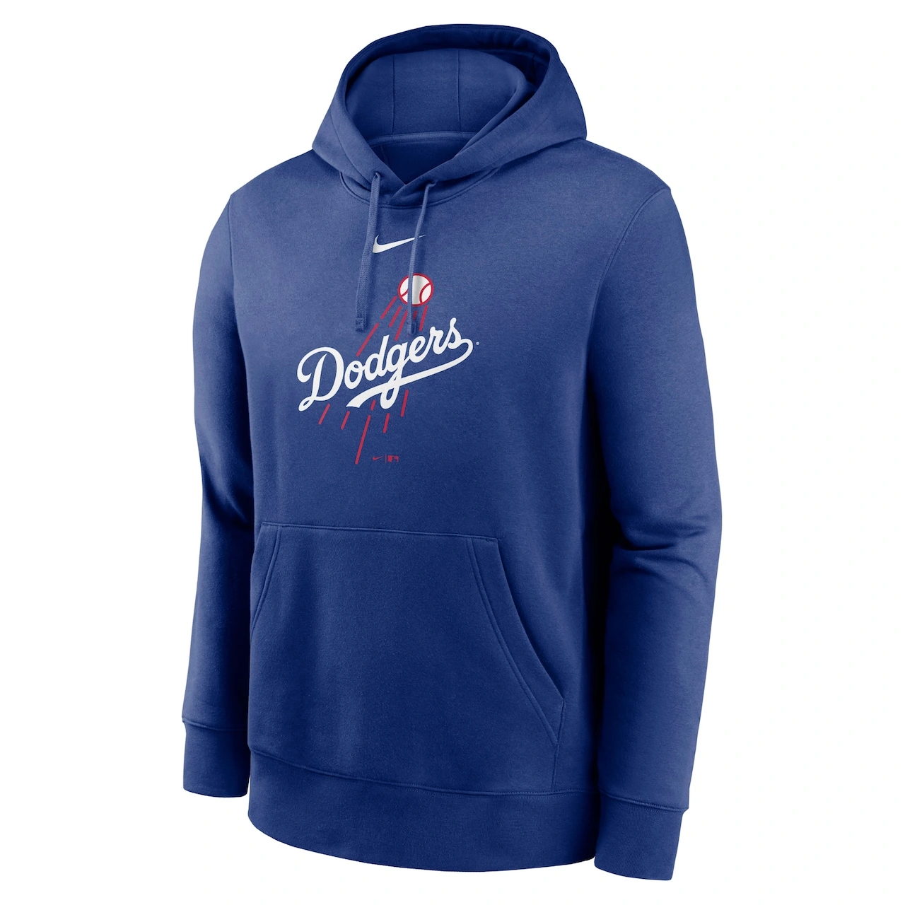 Men's Los Angeles Dodgers Nike Royal Alternate Logo Club Pullover Hoodie - Image 2
