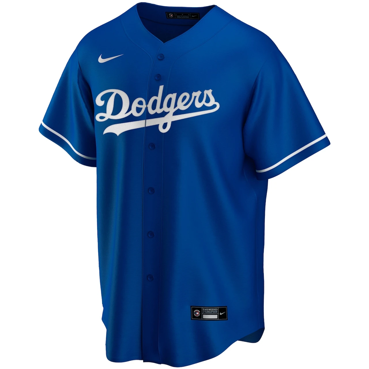 Men's Los Angeles Dodgers Nike Royal Alternate Replica Custom Jersey - Image 2