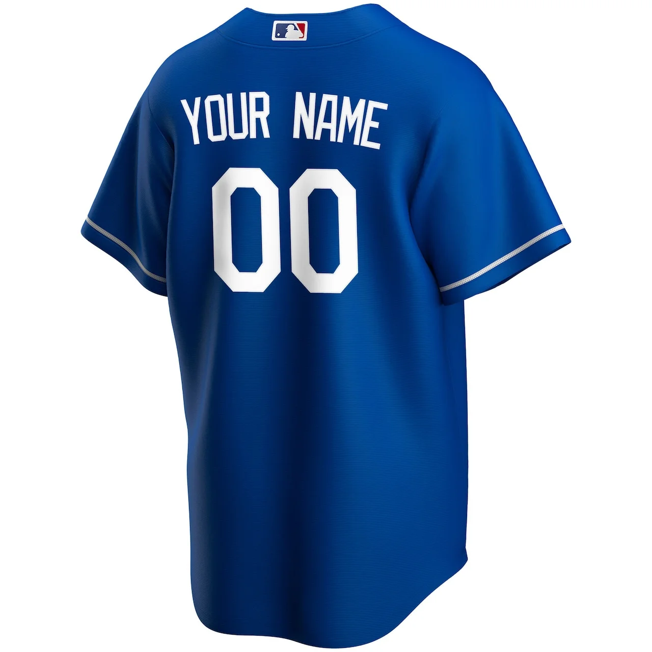 Men's Los Angeles Dodgers Nike Royal Alternate Replica Custom Jersey - Image 3
