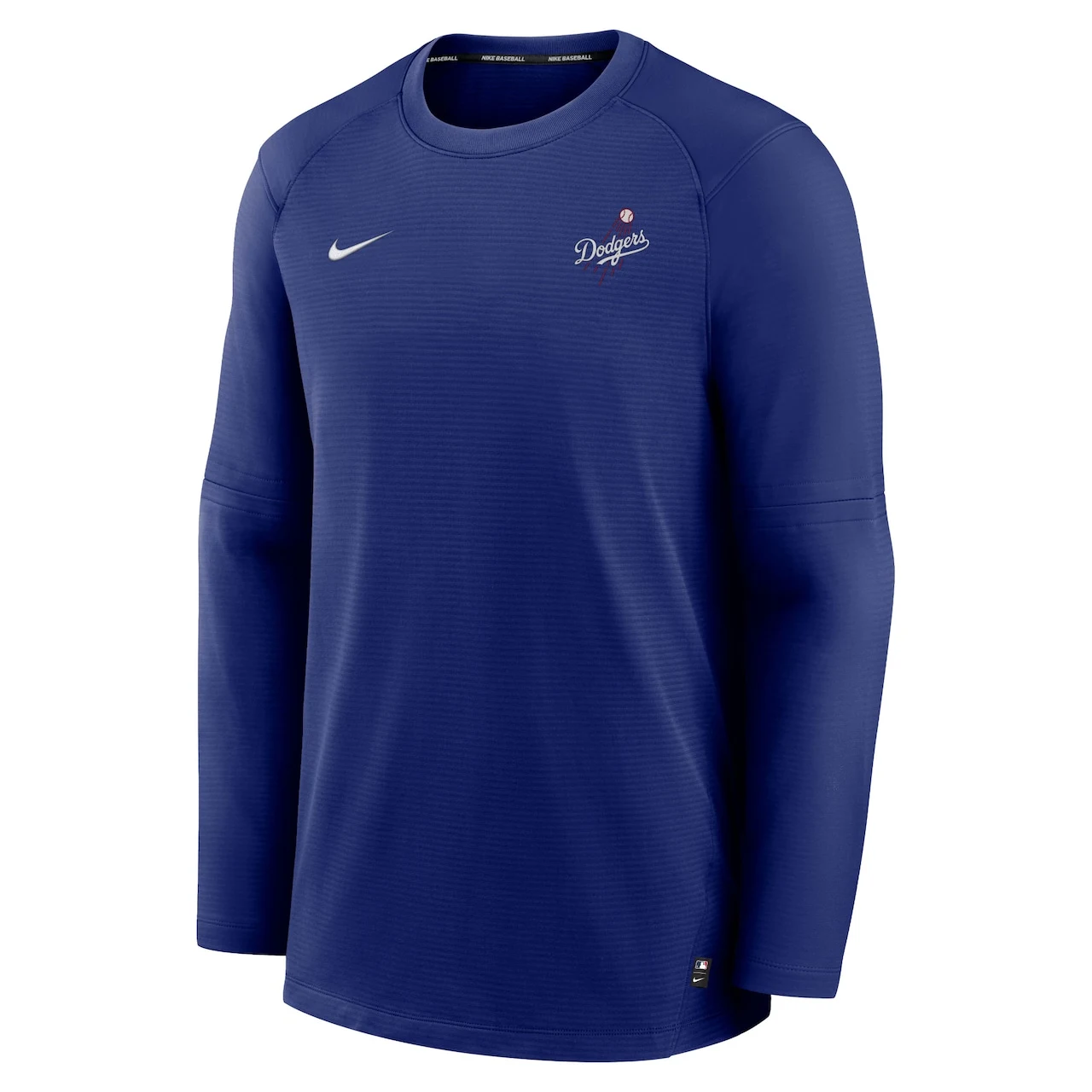 Men's Los Angeles Dodgers Nike Royal Authentic Collection Logo Performance Long Sleeve T-Shirt - Image 2
