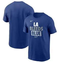 Men's Los Angeles Dodgers Nike Royal Rally Rule T-Shirt