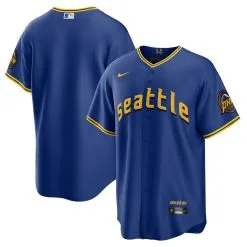 Men's Seattle Mariners Nike Royal 2023 City Connect Replica Jersey