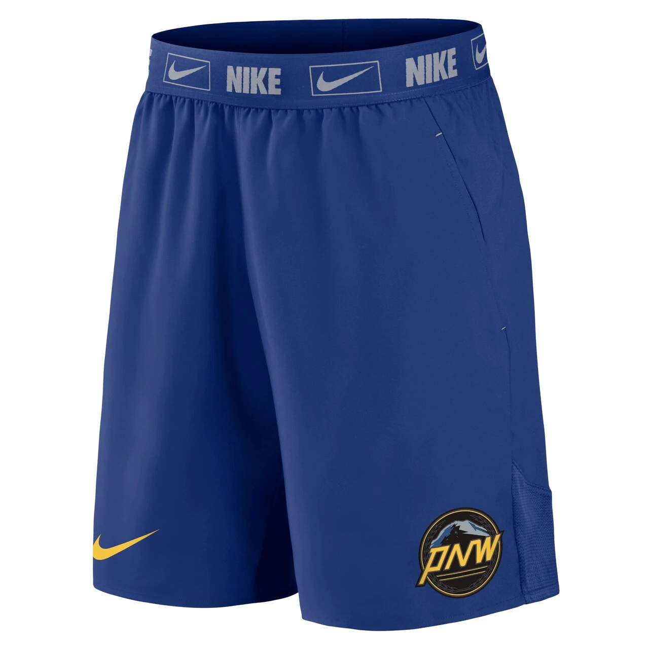 Men's Seattle Mariners Nike Royal 2023 City Connect Woven Shorts - Image 2