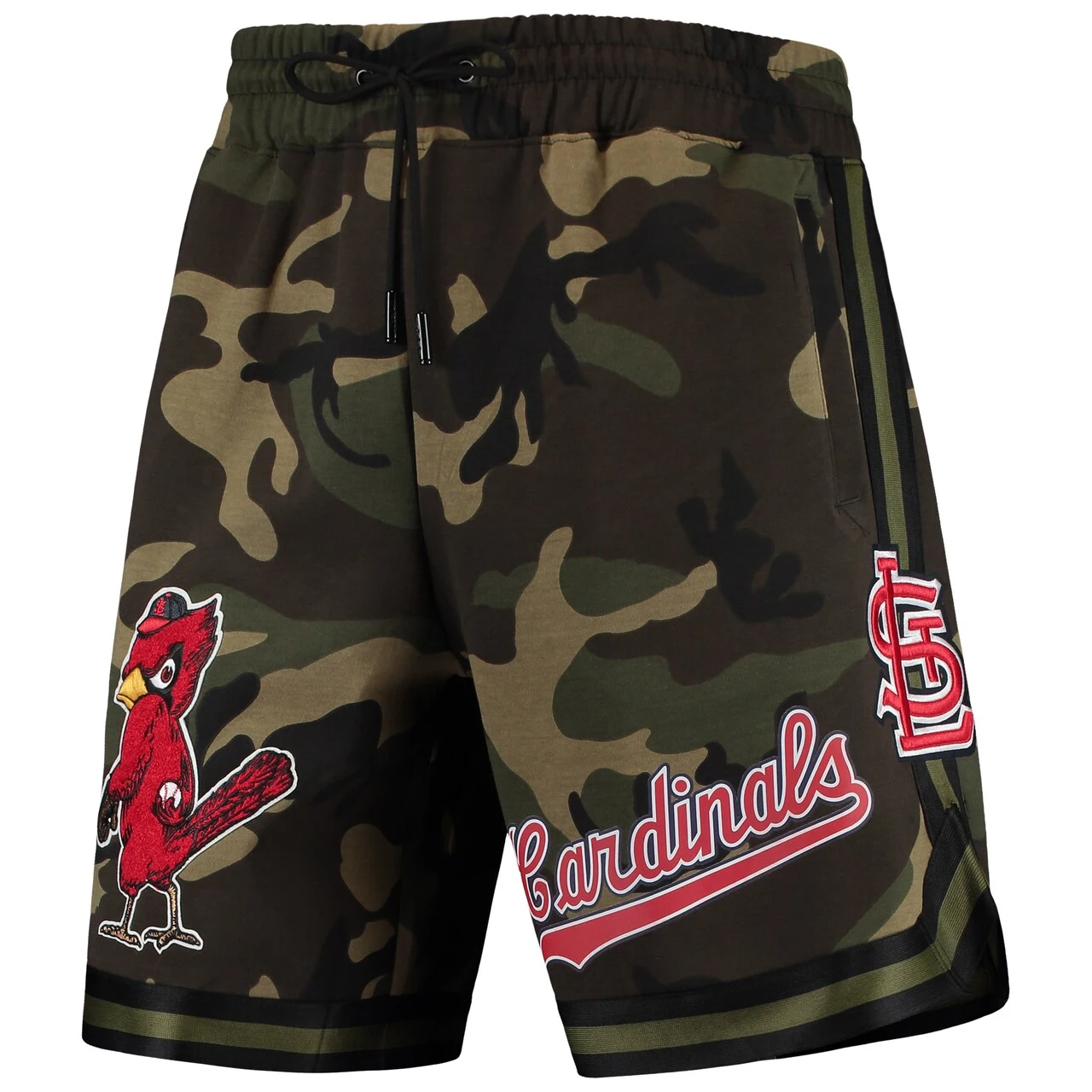 Men's St. Louis Cardinals Pro Standard Camo Team Shorts - Image 2