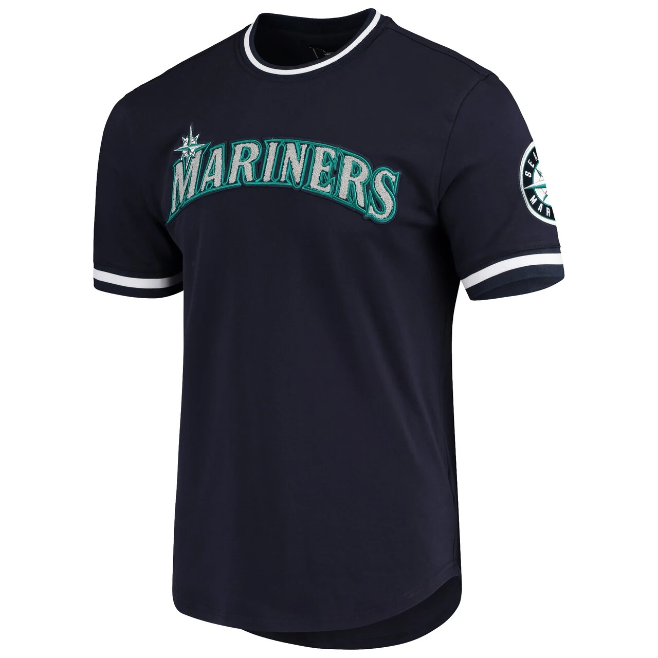 Men's Seattle Mariners Pro Standard Navy Team T-Shirt - Image 2