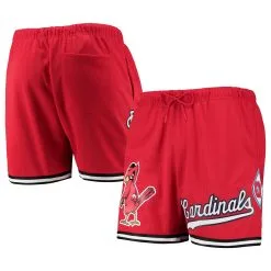 Men's St. Louis Cardinals Pro Standard Red Mesh Shorts