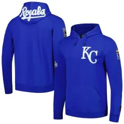 Men's Kansas City Royals Pro Standard Royal Team Logo Pullover Hoodie