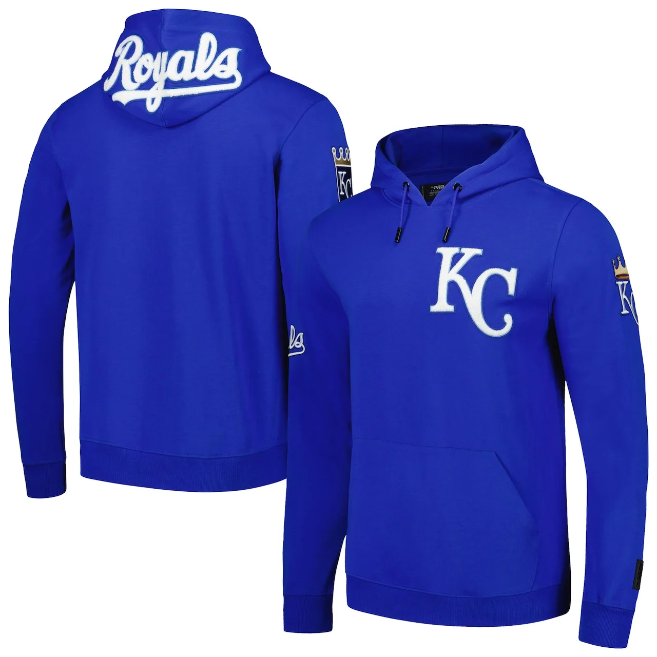 Men's Kansas City Royals Pro Standard Royal Team Logo Pullover Hoodie