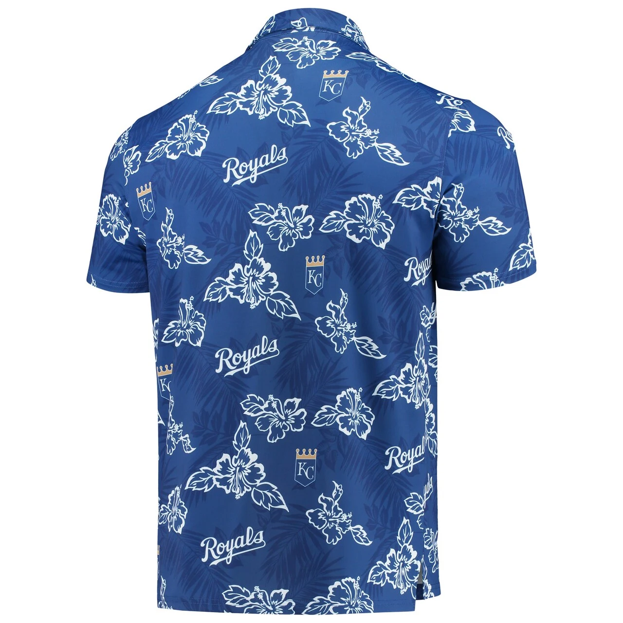 Men's Kansas City Royals Reyn Spooner Navy Performance Polo - Image 3