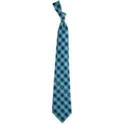 Eagles Wings Men's Seattle Mariners Woven Checkered Tie