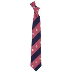Eagles Wings Men's St. Louis Cardinals Geo Stripe Tie