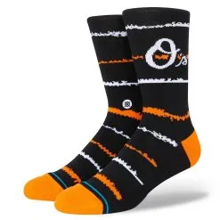 Men's Baltimore Orioles Stance Chalk Crew Socks