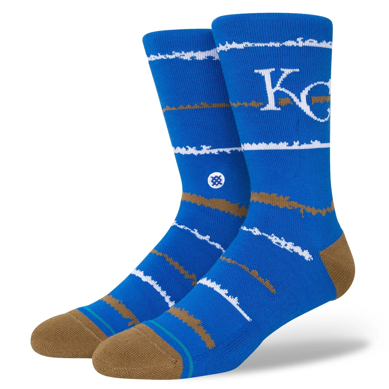 Men's Kansas City Royals Stance Chalk Crew Socks