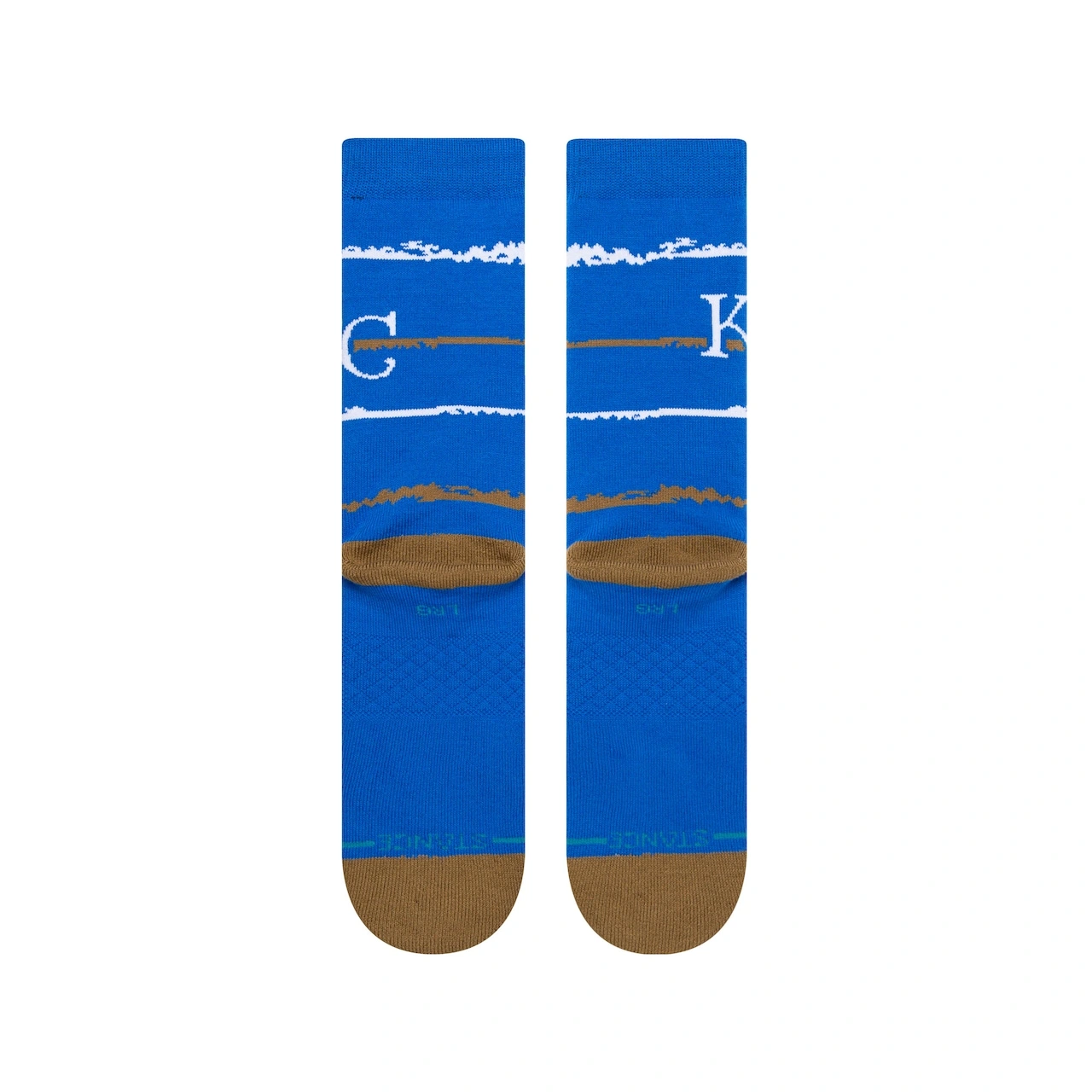 Men's Kansas City Royals Stance Chalk Crew Socks - Image 3