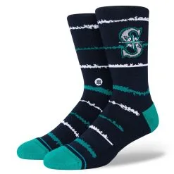 Men's Seattle Mariners Stance Chalk Crew Socks