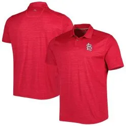 Men's St. Louis Cardinals Tommy Bahama Red Delray IslandZone Polo