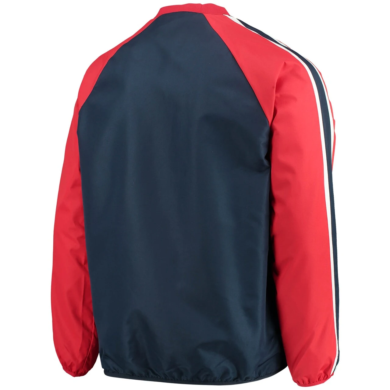 Men's St. Louis Cardinals G-III Sports By Carl Banks Navy/Red Kickoff Raglan V-Neck Pullover Jacket - Image 3