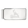 LogoArt St. Louis Cardinals Sterling Silver Money Clip